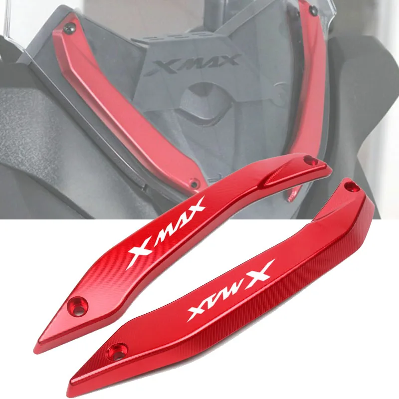 Motorcycle CNC Windshield Adjustable Windscreens Bracket Bars Stent Adapt For XMAX300 XMAX250 XMAX 125 300 250 2017-2021