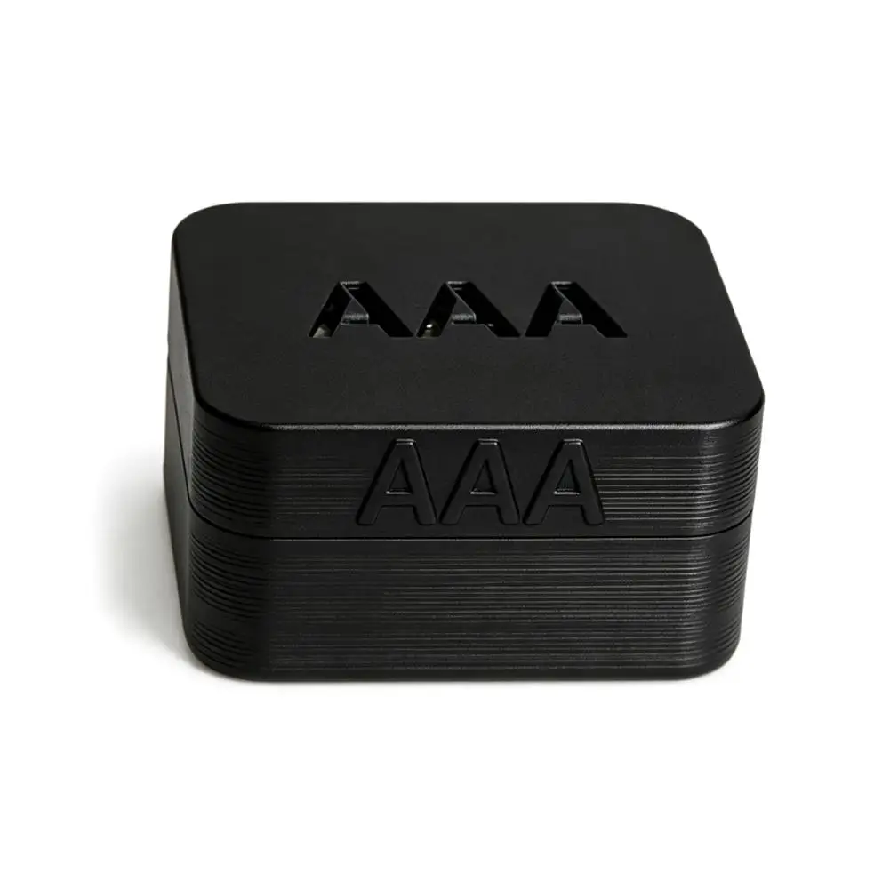 27-Fach-Aufbewahrungsbox für AA- und AAA-Batterien, Wabenförmiger Batterie-Organizer, Tragbarer Staubdichter Behälter mit Schutzdeckel – Detail 2