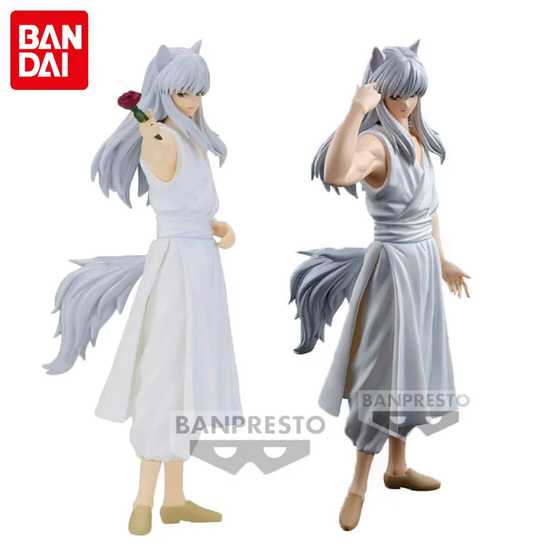 

Bandai Original Genuine DXF YuYu Hakusho Anime Figure Kurama Action Figure Toys for Boys Girls Gift Collectible Model Ornaments
