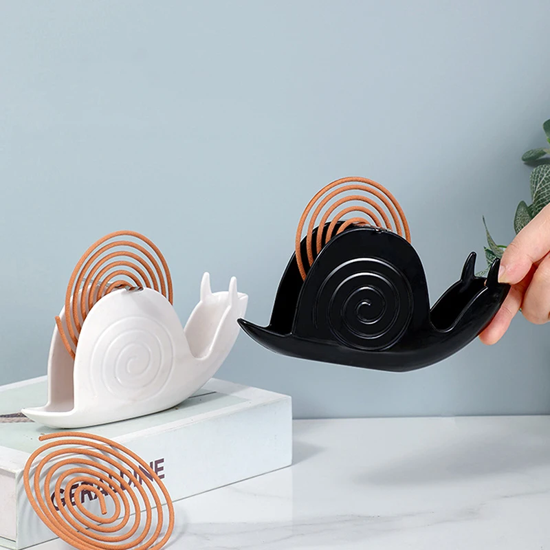 Snail Mosquito Coil Holder, Snail Mosquito Coil Tray, Household Mosquito Coil Box, Home, Bedroom, Office Decoration