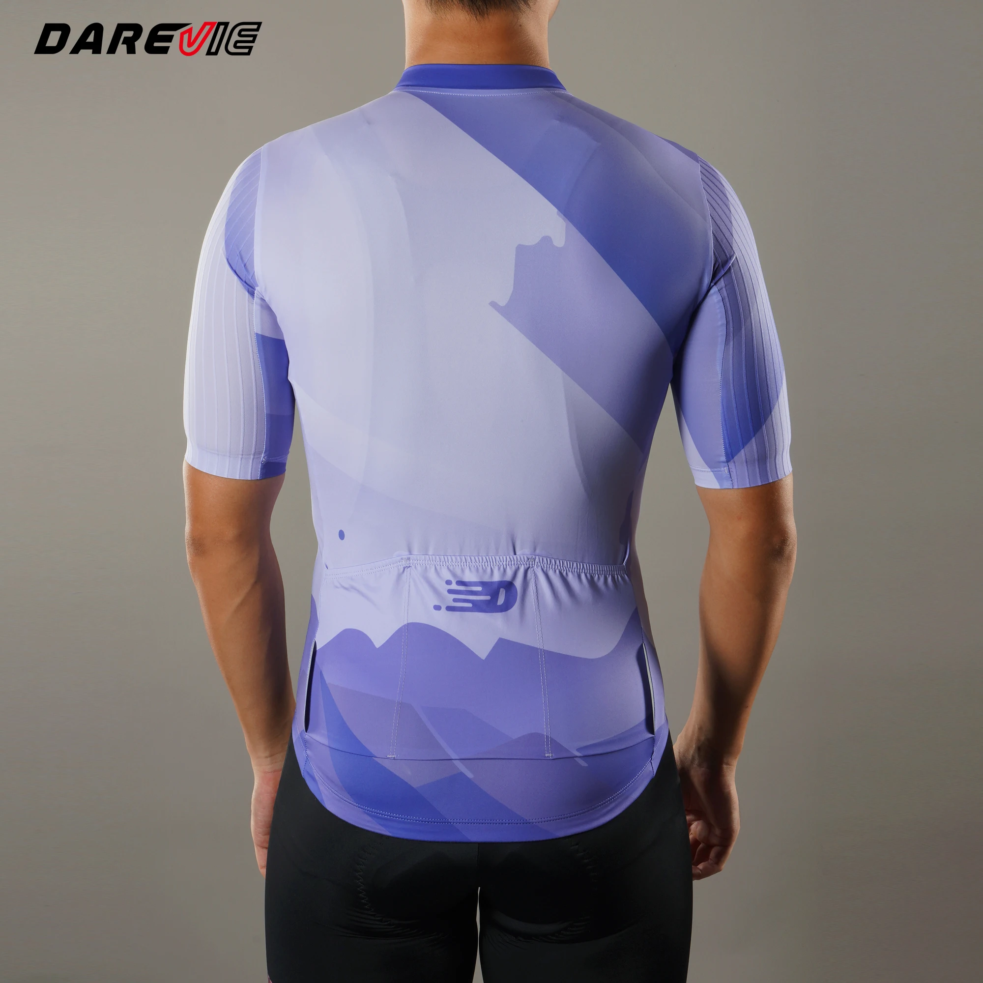 DAREVIE Mann Radfahren Maillot AREO High Speed PRO Anti UV Level Herren Radfahren Shirt Anti Slip Feuchtigkeit Wicking Radfahren Jersey Mann – Detail 7