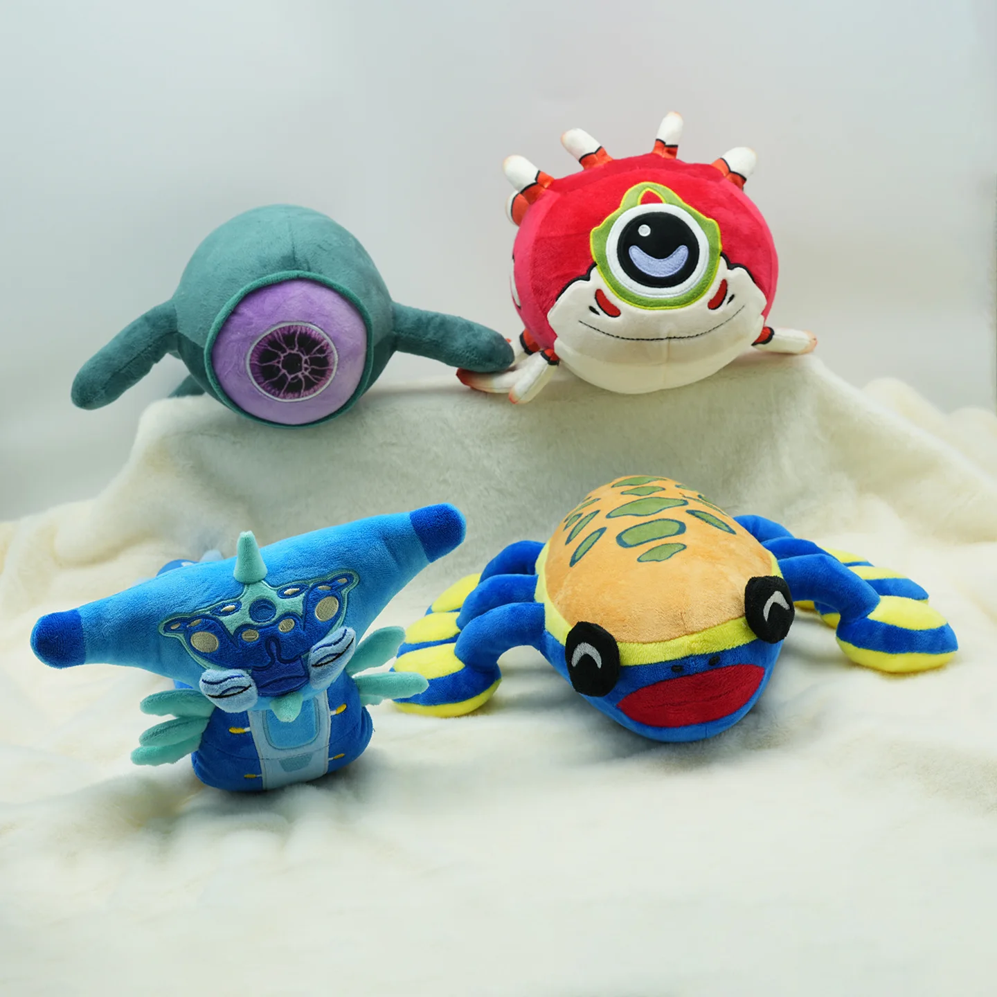 2026 Subnautica 2 Oculus Fish Plush Toy Game Peripheral Plush Doll Soft Home Ornament Collection Birthday Gift For Fans