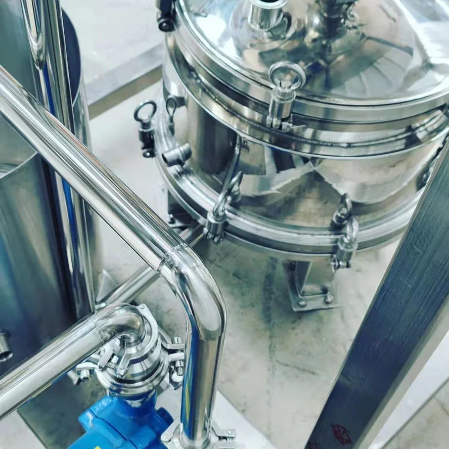 Glass and Stainless Steel Chillers Ethanol Extraction 100L Crystallization Reactor for Crystal Isolate from Oil