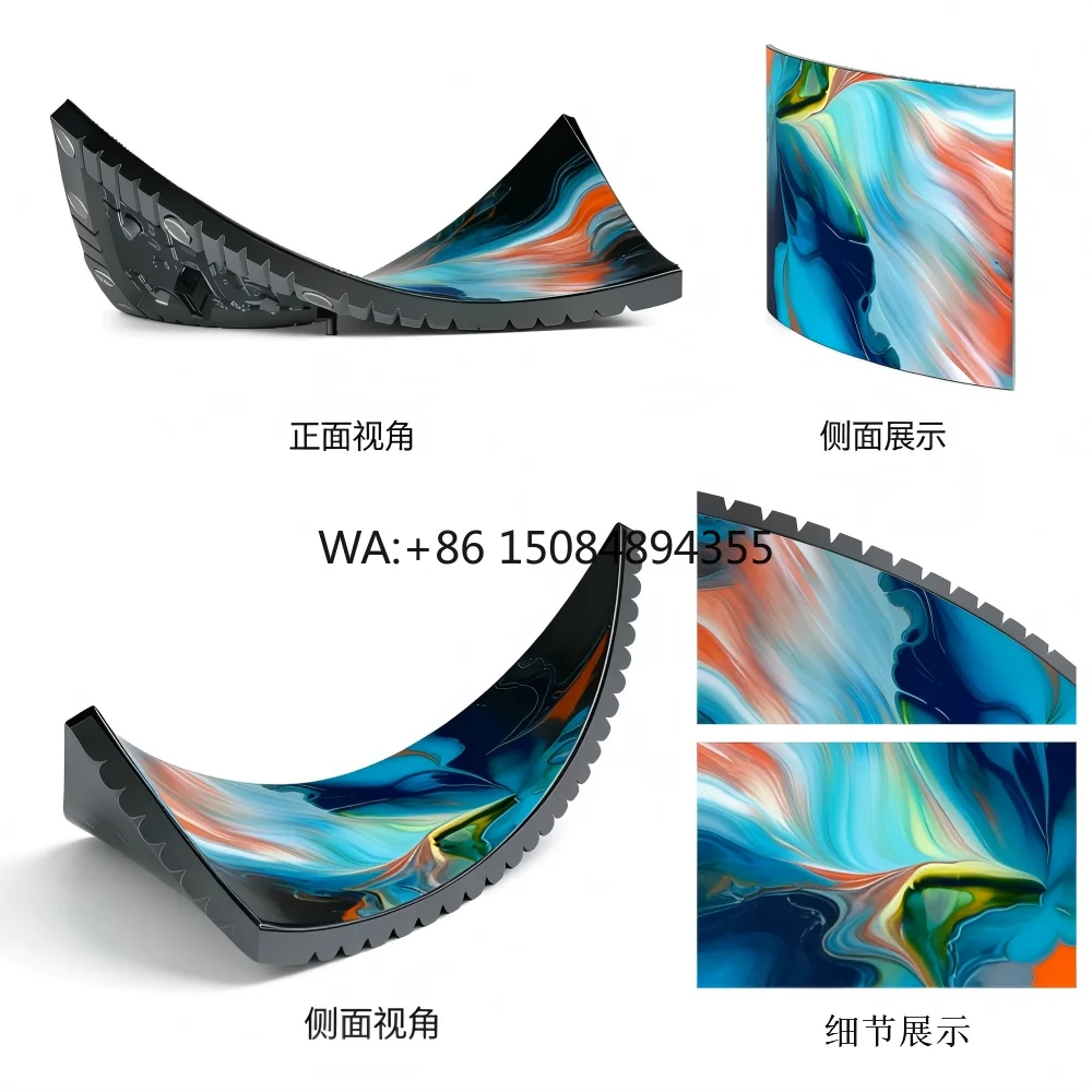 

P2.5 Flexible LED Full Color Display High Performance Indoor Curved Arc Ribbon Double Sided Flexible Screen