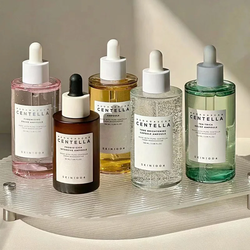 Skin1004 Ampolla de Centella Asiática de Madagascar 100ml, sérum calmante e hidratante con extracto de centella asiática, para piel sensible y con acné.