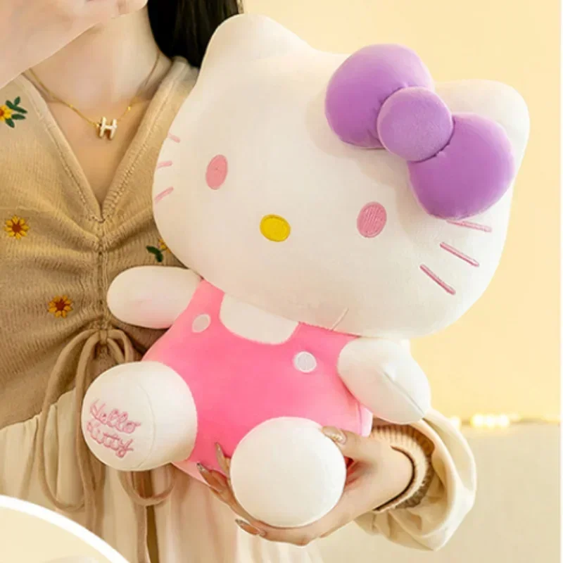 20cm Sanrio Hello Kitty Stuffed Toys Anime Plush Toys Throw Pillow Kids Car Decoration Doll Birthday Gifts For Girls Kids