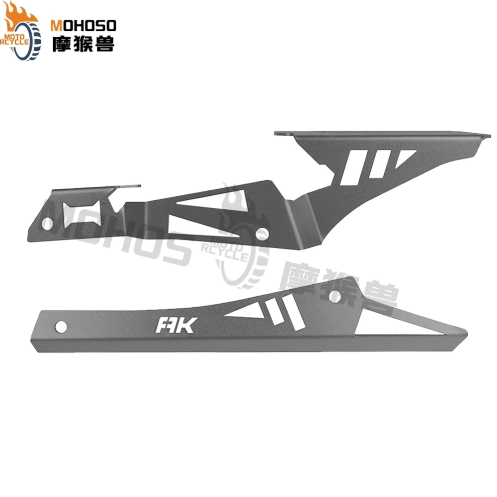 دراجة نارية حزام غطاء حماية ل KYMCO AK550 AK 550 2017-2020 2018 الألومنيوم اكسسوارات سلسلة الحرس حزام على شكل سلسلة غطاء حامي #4