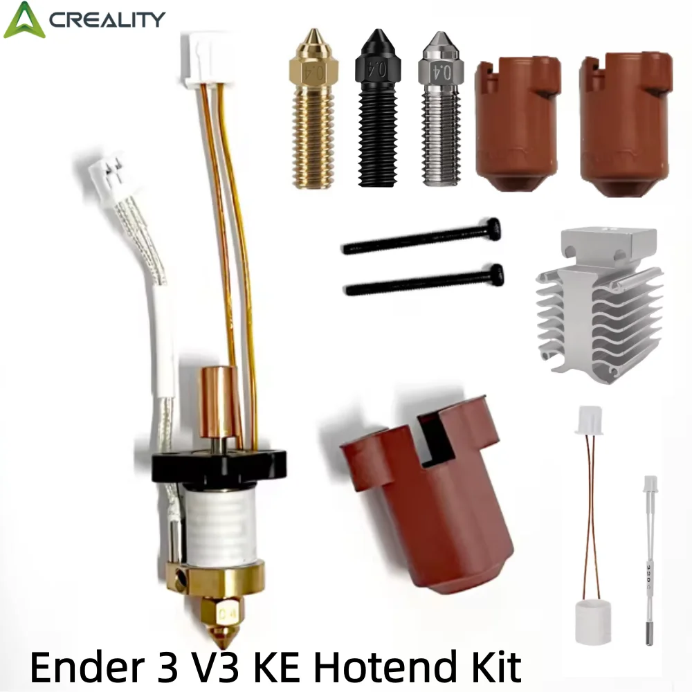 Creality Ender 3 V3 KE Ceramic Heater For K1 /K1 Max Hotend Thermistor Cartridge Sensor & Ceramic Heating 24V 60W