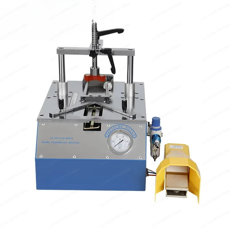 Small Angle Nail Machine for Picture Frames - DIY & Workshop Tool to Join Wood Frame Parts with Cutter Function