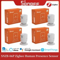 SONOFF SNZB 06P Zigbee Human Presence Sensor Sonoff Monitor Pets Sensor SNZB-06P Prevent Theft Security Detector Work Alexa