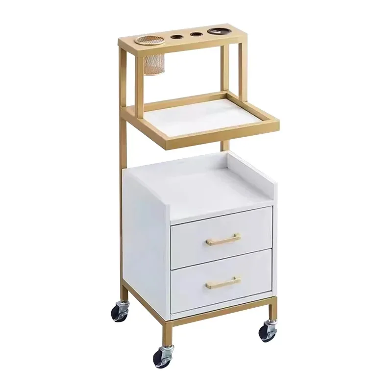 New barber shop cart Multifunctional rack Special perm and dyeing cart for barber shop tool cabinet