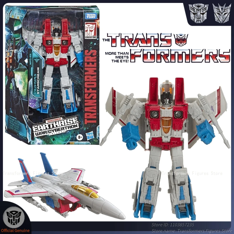 

In Stock Transformer G Series WFC-E9 Starscream G1 Cartoon Movie Figure Model Anime Action Deformation Robot Toys Popular Gifts