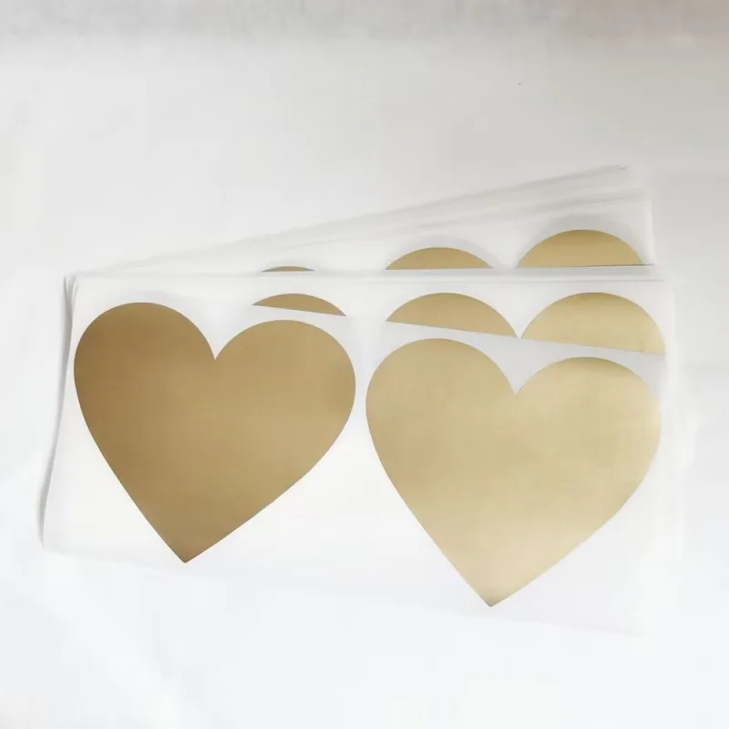 10Sheets DIY Gold Scratch Stickers Prize Scratch Coating Blessing Scratch Card Game Scratch Card Lottery Scratch Stickers