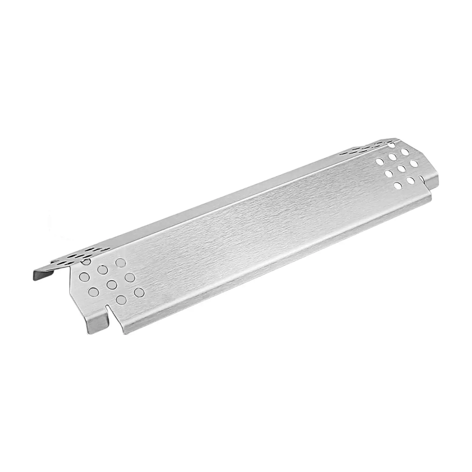 Grill Heat Plates Shield Stainless Iron Heat Tent Silver,Heat Diffusers Replace Parts Burner Cover for Most Gas Grill