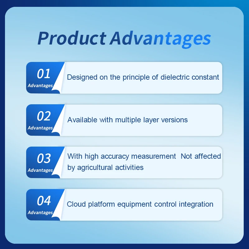 automatic soil environmental sensors soil EC salinity ing probe LoRa 4G wireless soil moisture testing tools