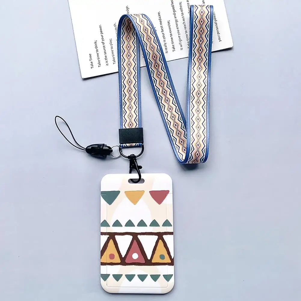 Card Cover Lightweight Card Protector Storage Protect Card  Stylish Geometric Print Card Protector