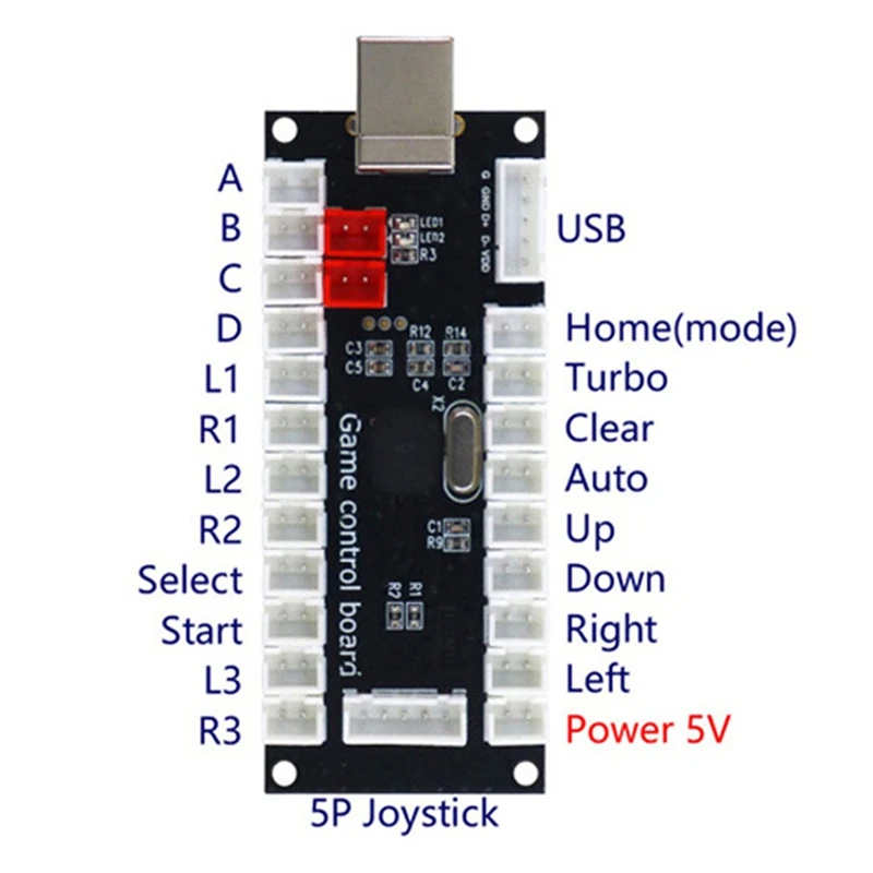 Zero Delay USB Encoder Board Support for PC RPi for Android-ELEC