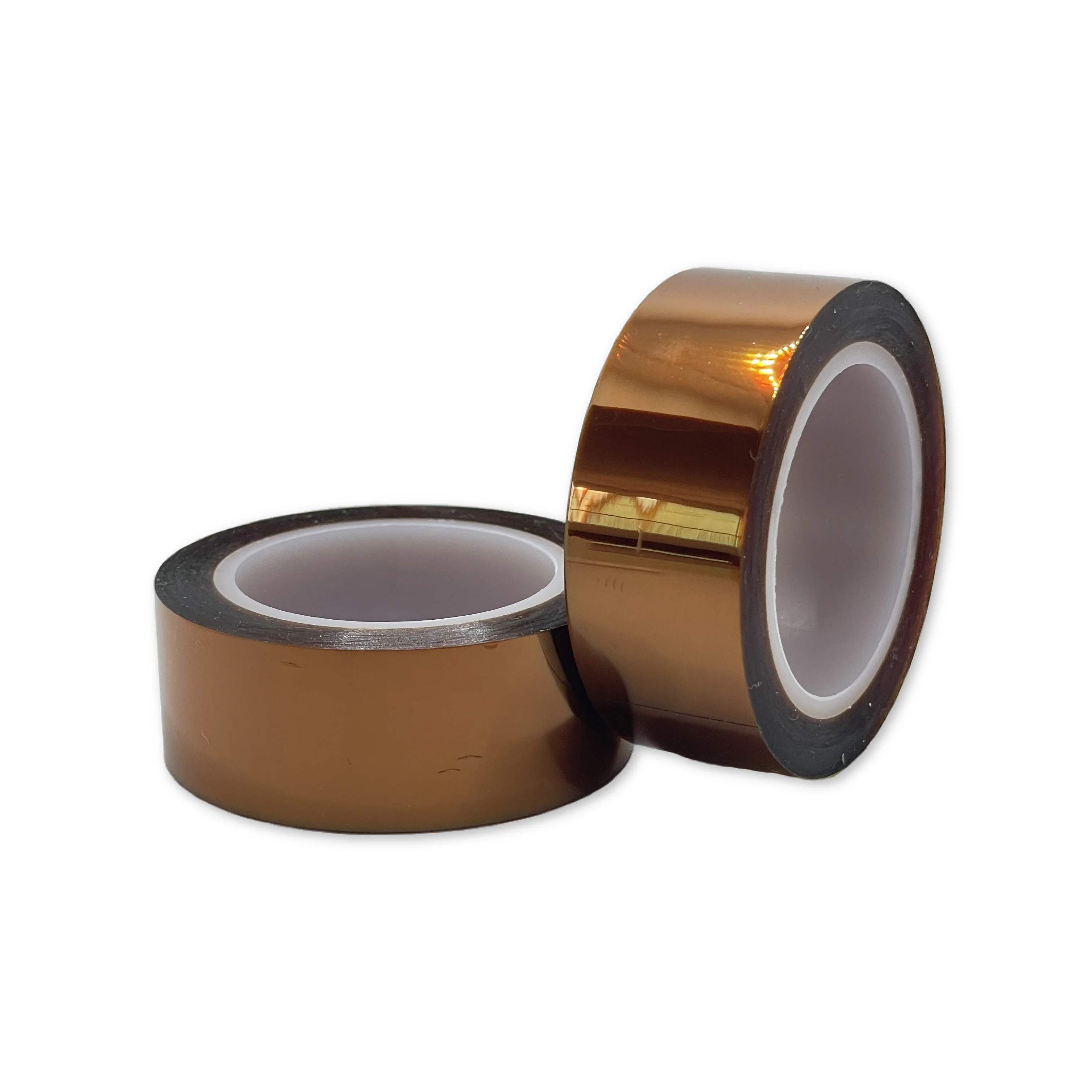 Polyimide High Temperature Tape Core diameter: 32mm Brown Gold Finger High Temperature Tape PI film tape Thickness 0.05mm