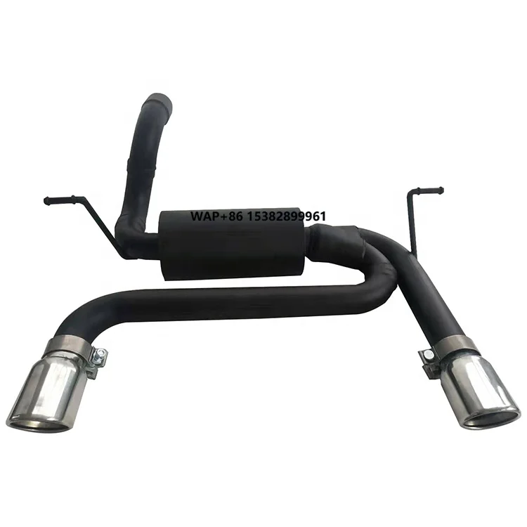 

Stainless Steel Black Car Exhaust Pipe for for wrangler JL 2018+