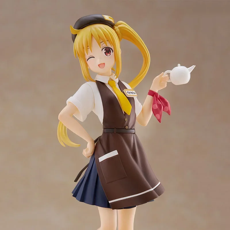 Genuíno original furyu bochi a rock ijichi nijika café estilo anime figura de ação modelo colecionável bonecas estatueta ornamento