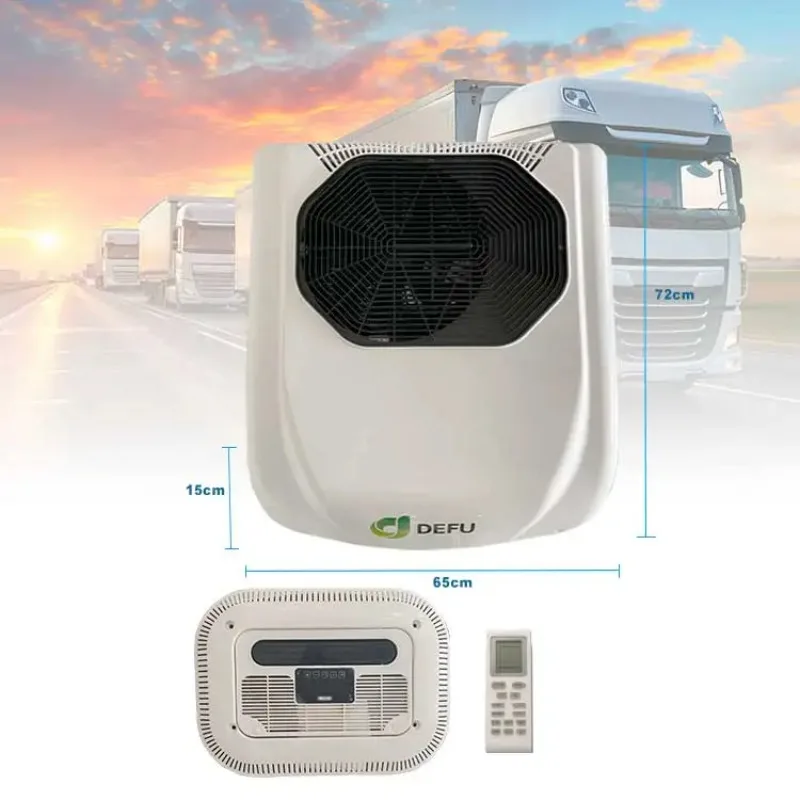 Top Mounted Electric All In One Truck Cooling 12v24v Car Air Conditioner For Car Van Truck Parking Sleeper
