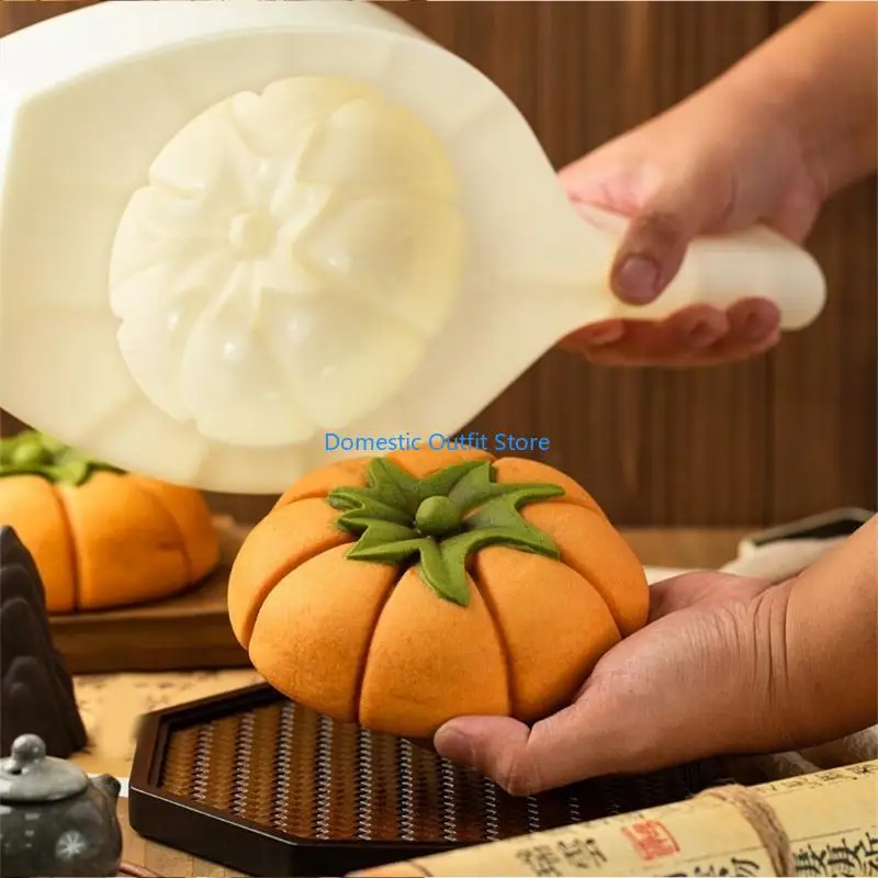 

Mooncakes Mold Traditional Pumpkin Pastries Making Mold Cookie Stamp Bakewares 68TC