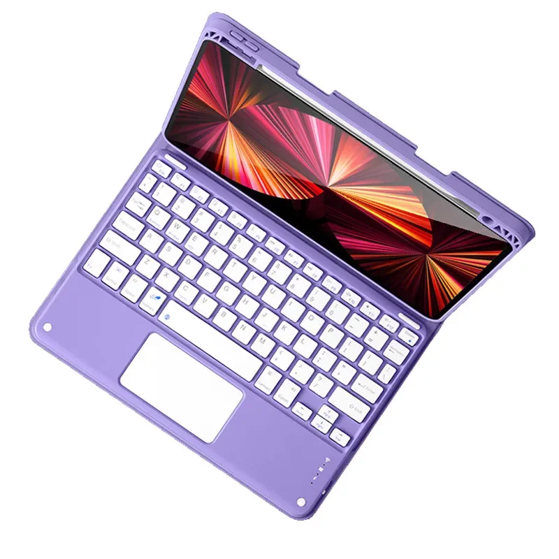 Keyboard for iPad 9.7 5th 6th Generation Keyboard Case for iPad 10.2 Pro 9.7 10.5 11 Air 1 2 3 4 Touchpad Keyboard Cover