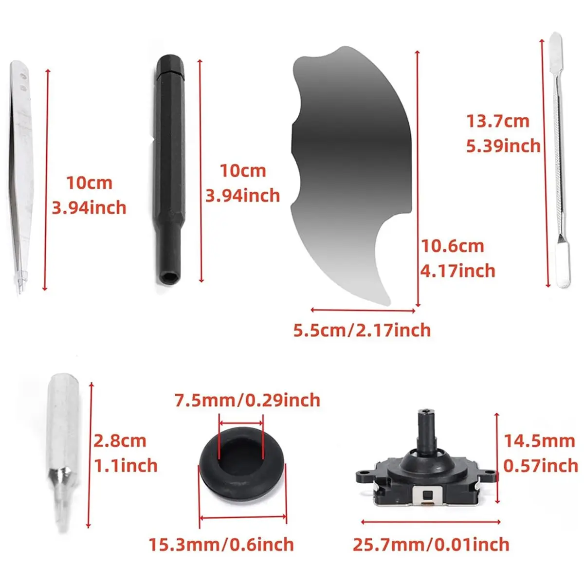 (A99Z) 14Pcs Joystick Repair and Replacement Kit for for Controllers