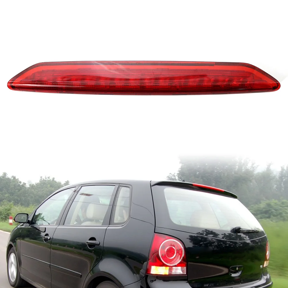 Car High Mounted 3rd Third Brake Light Lamp Red Cover For VW Volkswagen POLO 4 9N 9N3 6Q6945097