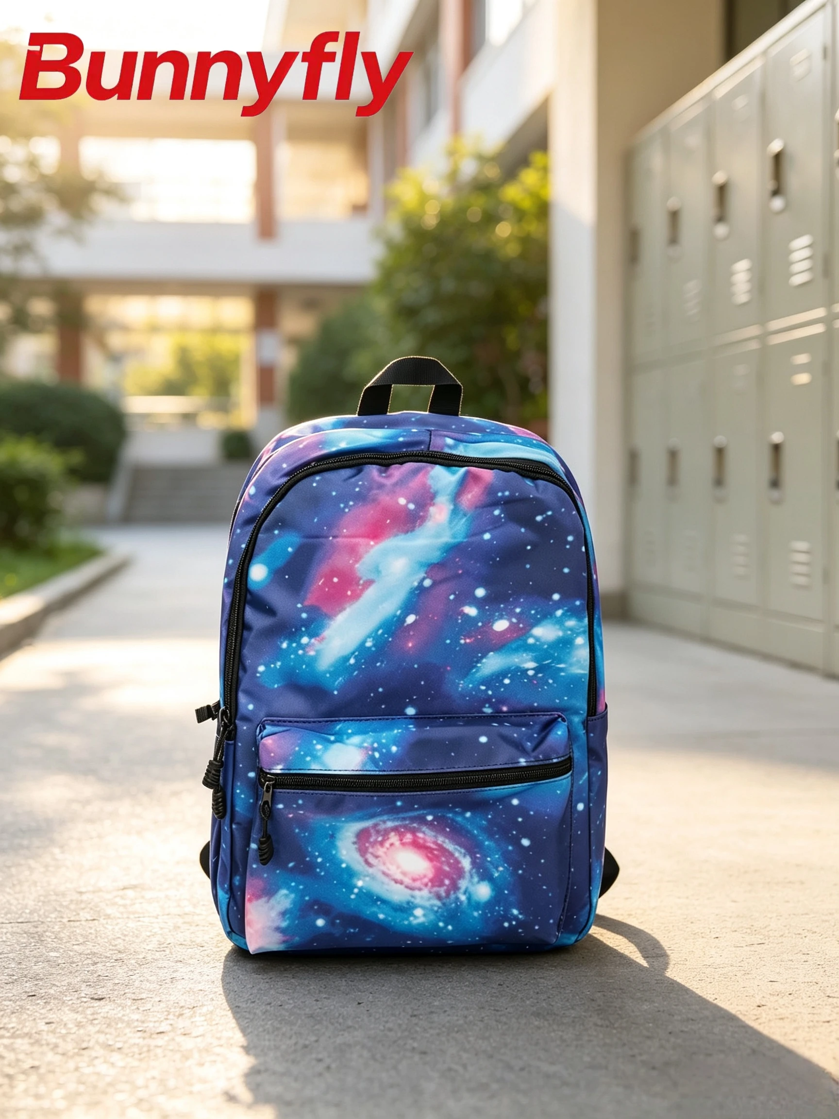 School Backpack Teen - Mochila escolar de lona con diseño