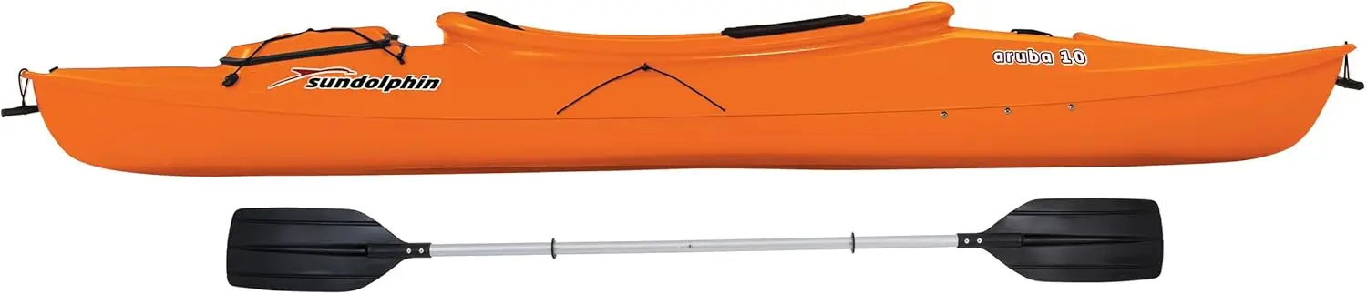 SUNDOLPHIN Sun Dolphin Aruba 10 أقدام يجلس على قوارب الكاياك