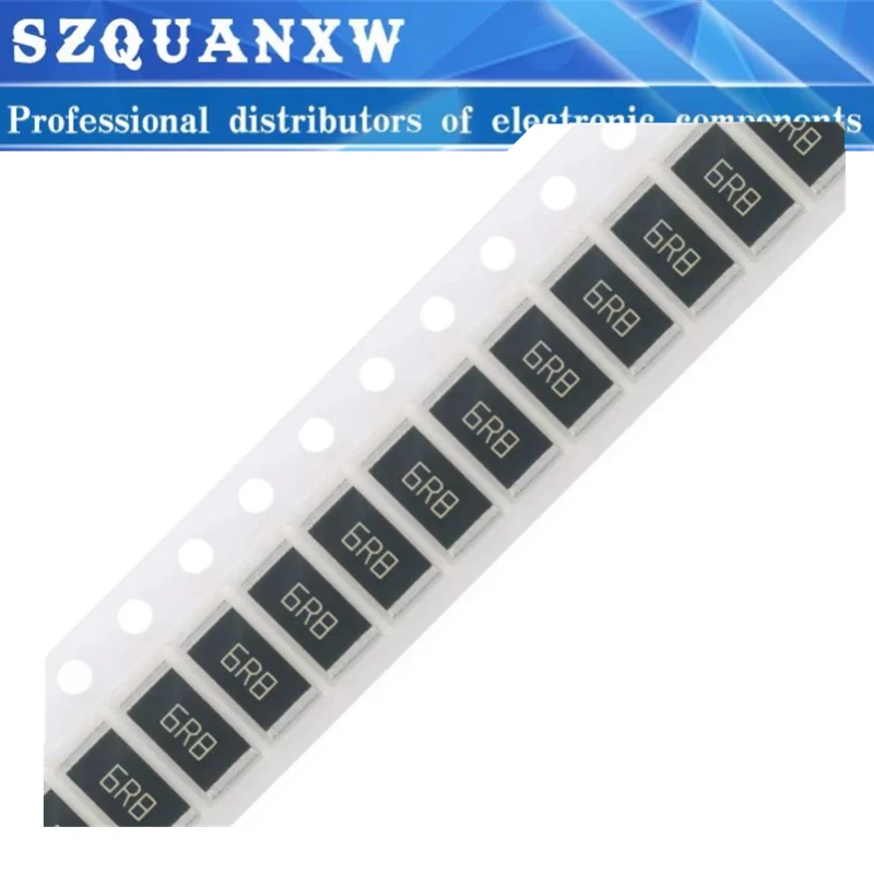 50pcs/lot 2512 smd Chip Resistor 5% 0R-1M R001 R010 R100 R020 1R 10R 100R 1K 10K 100K 1M ohm