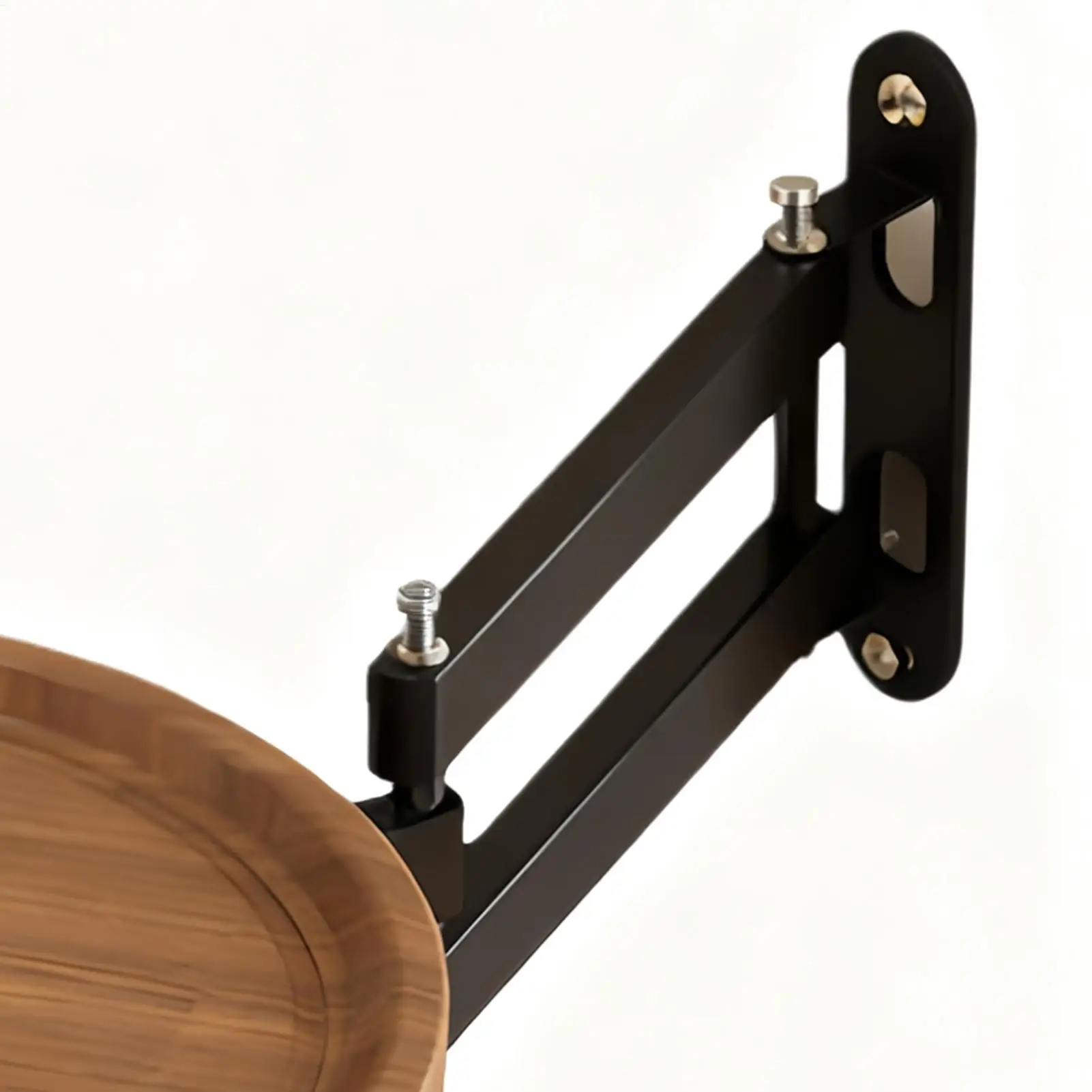 Wall Mounted Folding Tray Table Wall-Mounted Retractable Desk Balcony Coffee Table For Apartment Bedroom RV Owners Homeowners