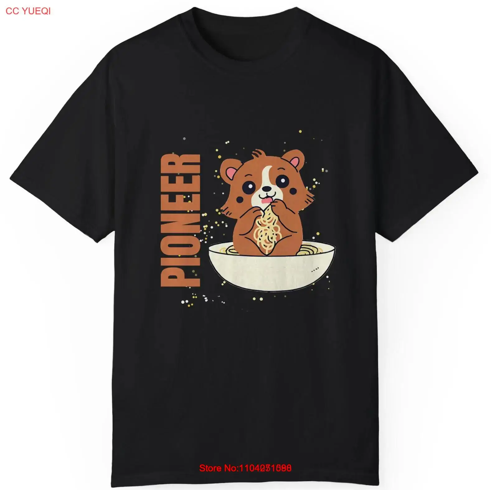 

Pioneer Day Baby Baccoon Eat noodle Pioneer Day Best Gift Unisex T-Shirt