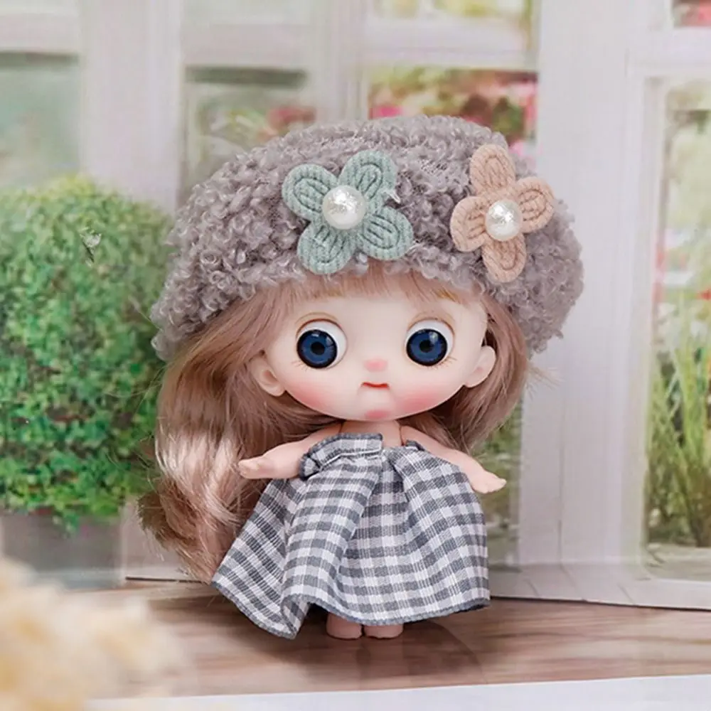 1/12 Skala BJD Puppen Kugelgelenk 10 cm Ob11 Puppen Kleidung Outfit Kleine Tier Figur Spielzeug Mini Puppen Spielzeug für Mädchen