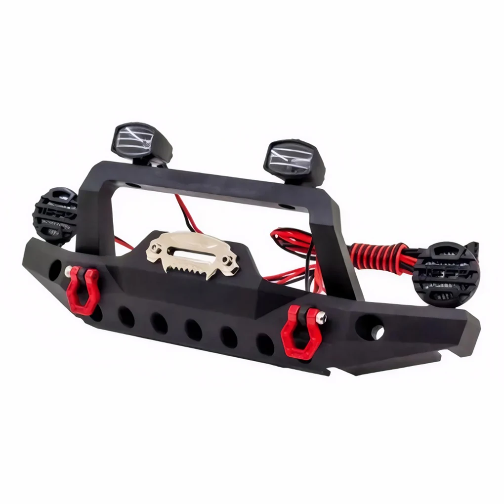 1/8 1/10 Aluminum Alloy Durable Front Bumper For TRX4 SCX10 90046 SCX24 MAXX RC Car Part RC Car Accessories