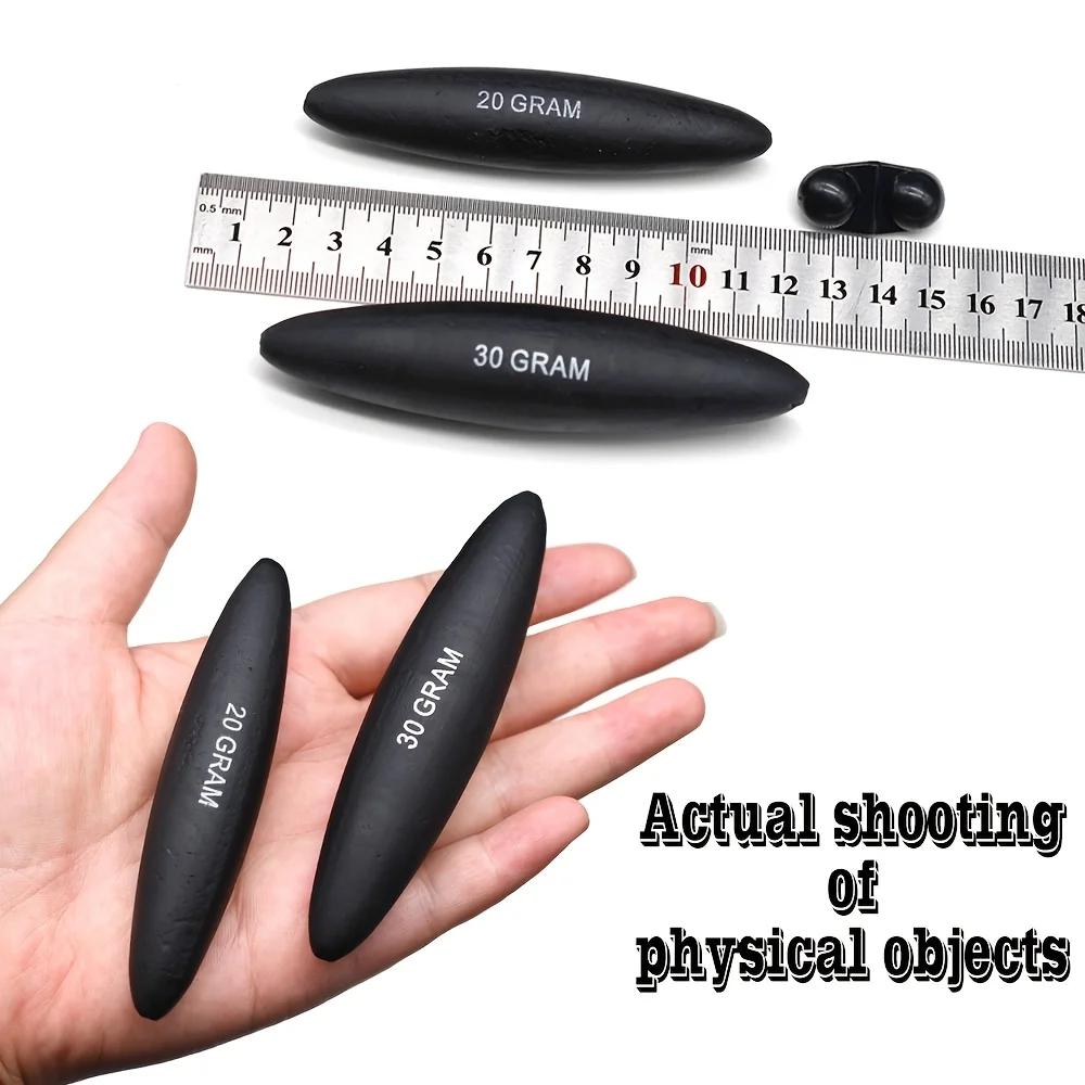 MNFT 2 مجموعات 20 جرام/30 جرام إيفا مضمنة تعويم مع جرس الصيد الطفو يطفو الوزن حبة سمك السلور تعويم الصيد اكسسوارات