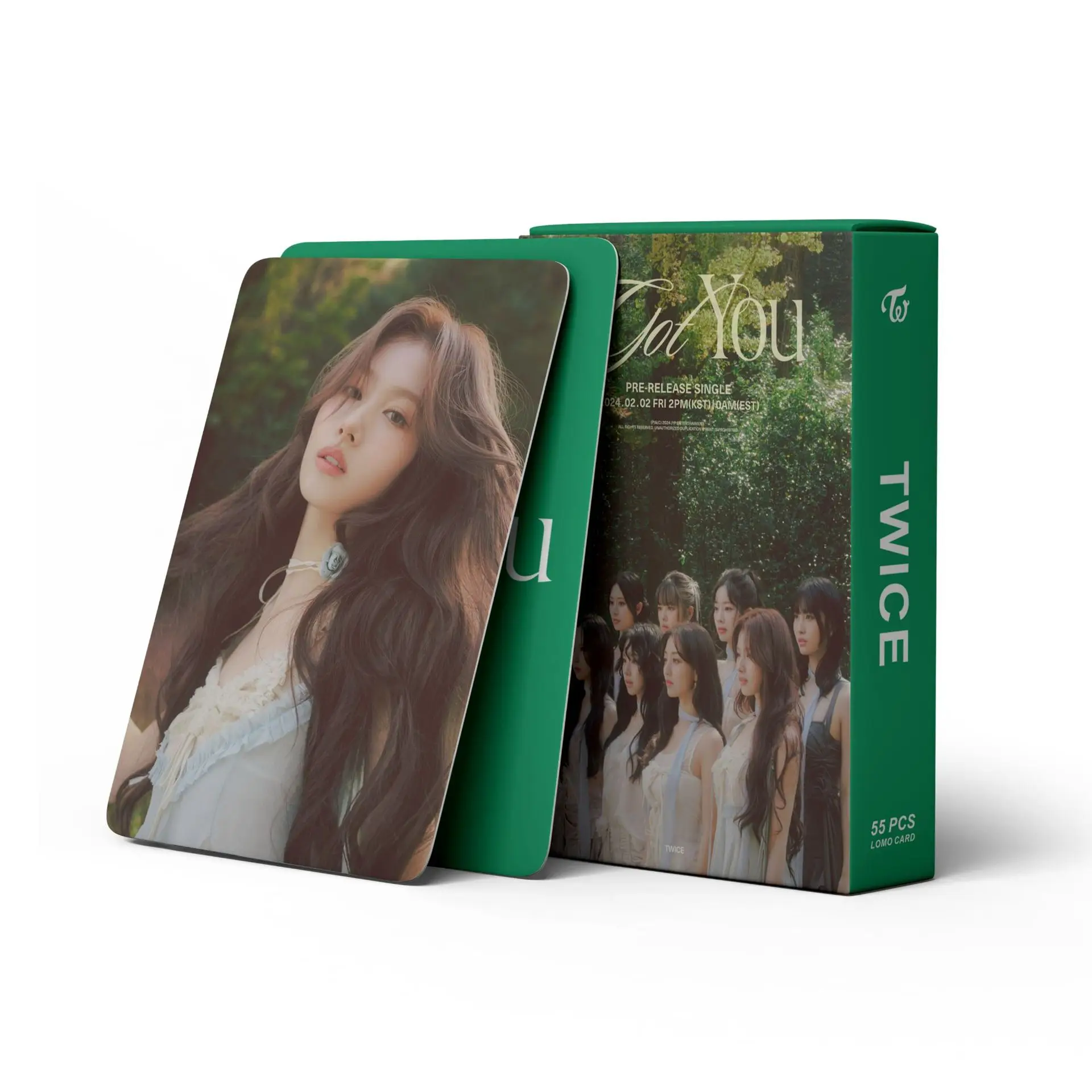 Imagem -06 - Cartões Idol Lomo eu te Got Novidades Album Photocards Cartão de Impressão hd Nyeon Yoo Jungyeon Momo Grupo Fãs Presente Coleção 55 Pcs por Conjunto