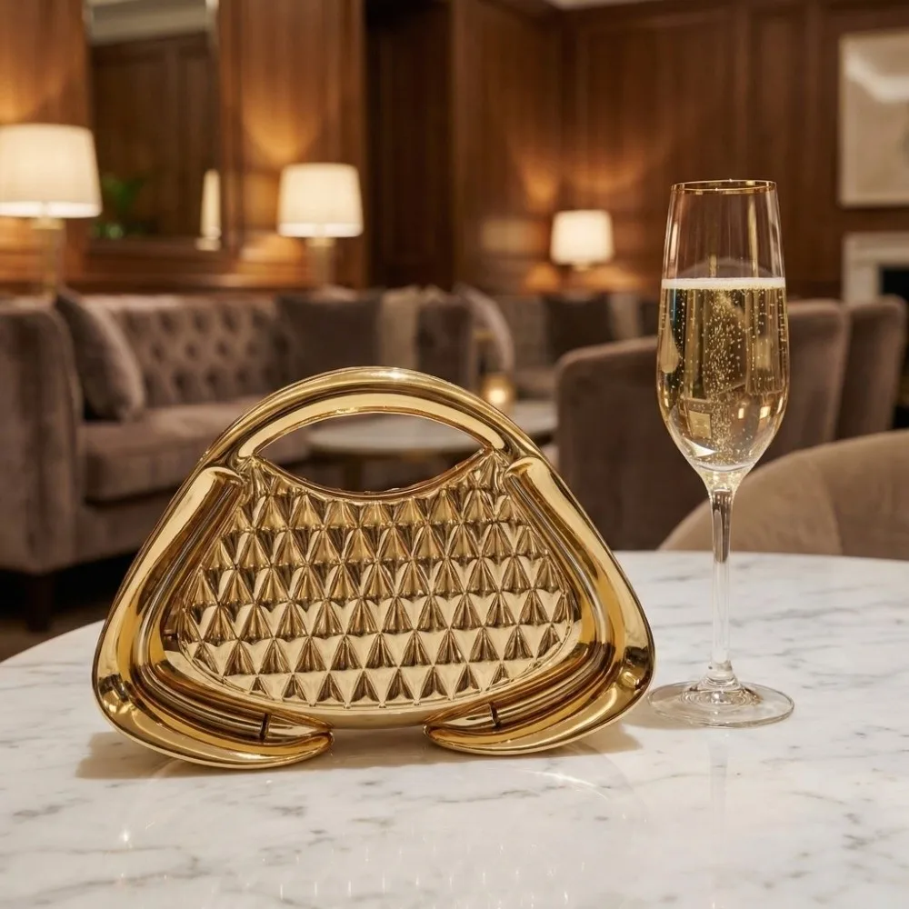 

Модные люксовые женские сумки-клатчи с жестким корпусом, геометрической формы, с металлической цепочкой, акриловая вечерняя сумка для вечеринок