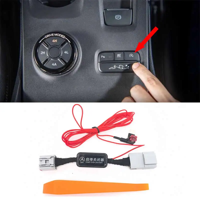 

Automatic Stop Start System Eliminator A-Off Device Switch Relay Close Plug Cable For Ford Ranger Raptor Everest 2023 2024