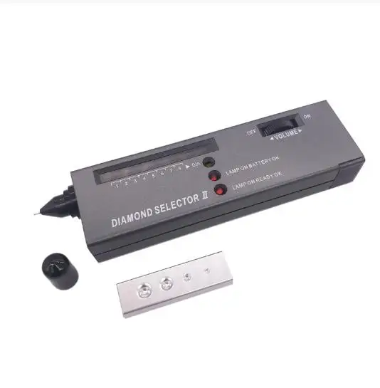 Digital Accuracy Diamond Tester Selector Gemstone Detector Jewelry Testing Tool LED Diamond Indicator Portable Pen