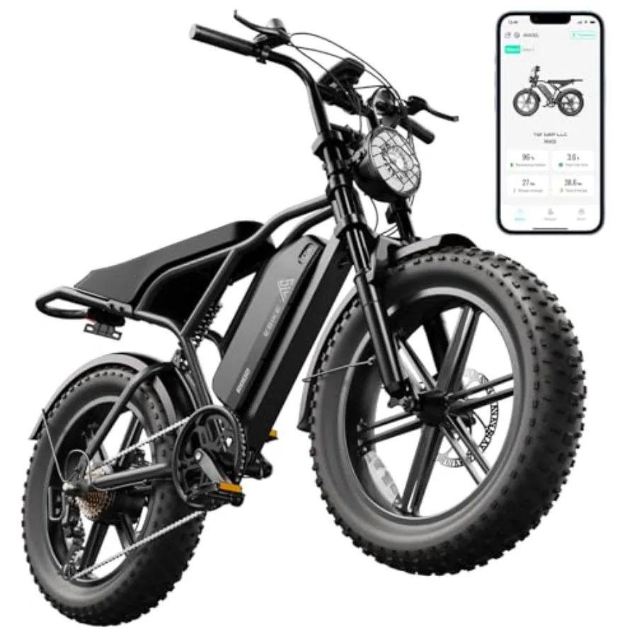 

All-terrain electric dirt bike for adults aluminum alloy frame matte black finish 1500W peak motor with 60/110-mile range and 2