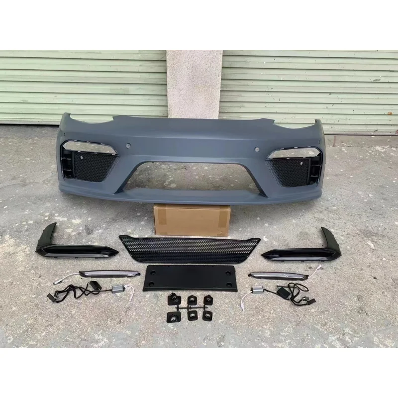 

Suitable for Tesla Model 3 Face Modification GT3 GT4 Front Bumper Full Surround PP Material Upgrade Kit
