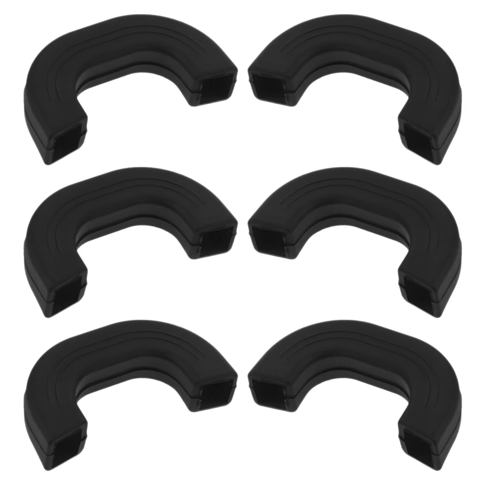 

3Pcs Pot Handle Cover Anti Scalding Black Silicone Removable Washable Kitchen Accessories Pan Protectors Hot Handle Holder
