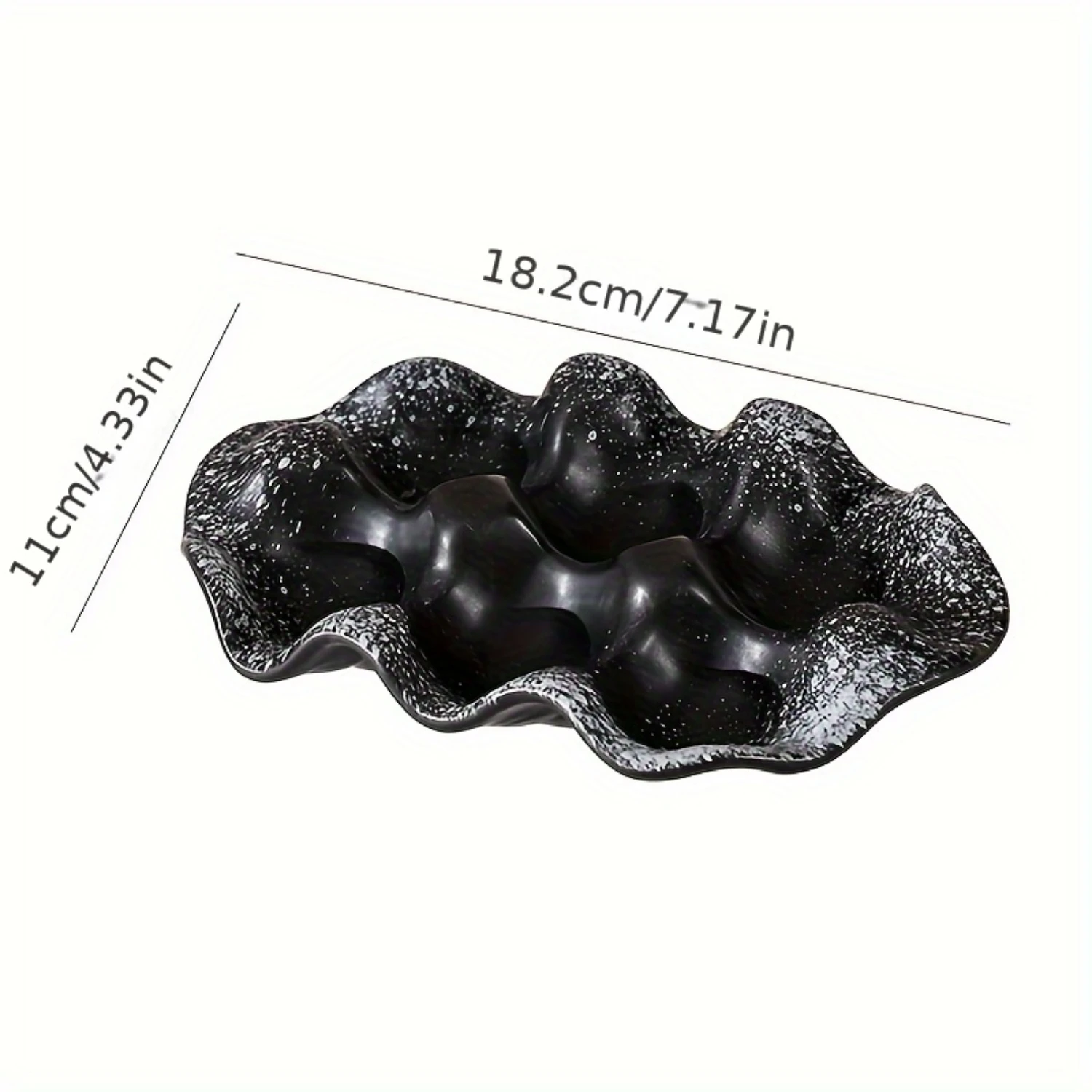 

1pc Egg Basket, Creative High-value Ceramic Tray, Household Durable Anti-slip Jewelry Holder, For , Living Room And Bedroom
