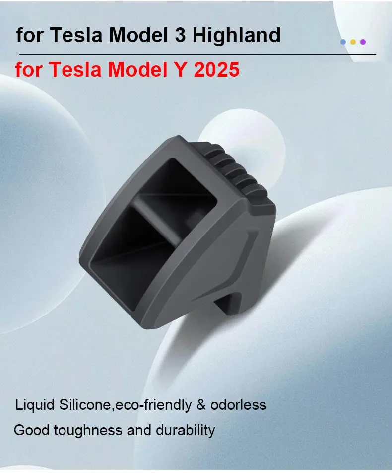 Für Tesla Model Y Juniper 2026: Lüftungsclip-Lufterfrischer, Aromatherapie-Halterung für Luftauslass, Model3 Highland Gadget-Ständer – Detail 3