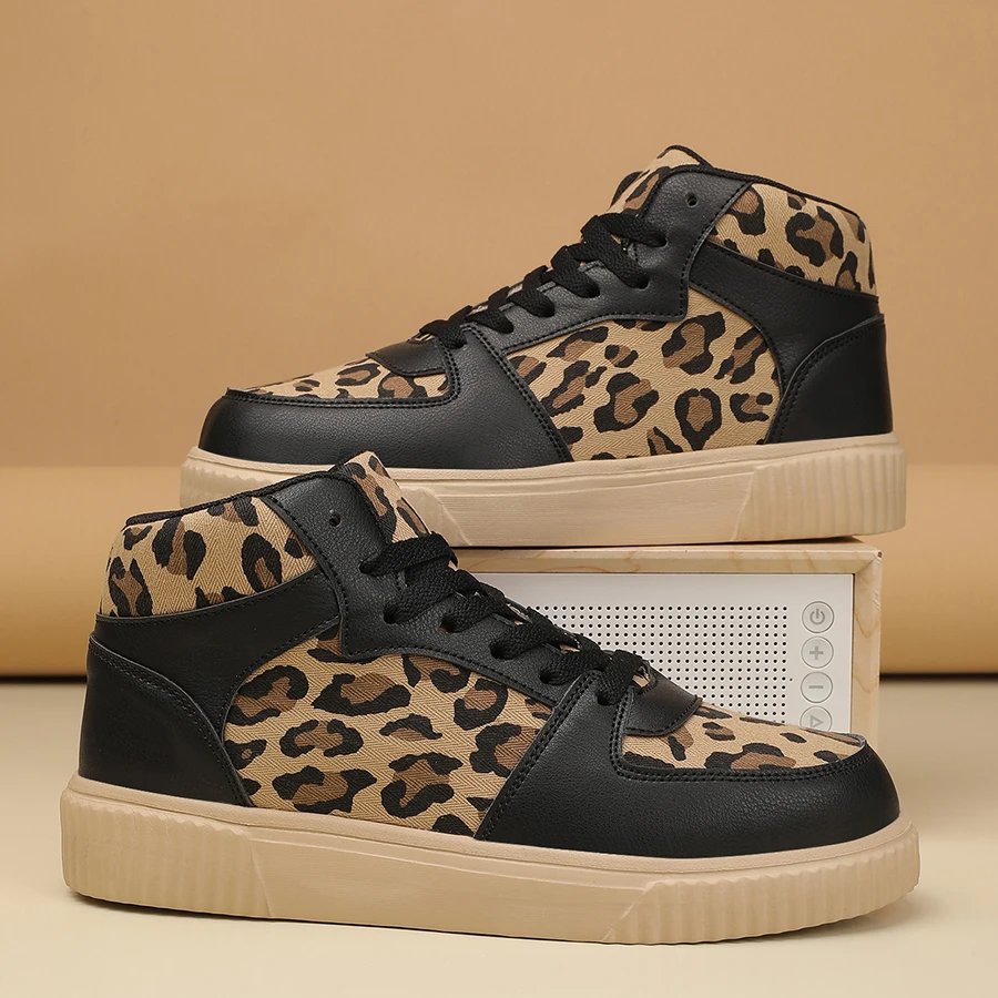 New Autumn Men Women Sport Casual Sneakers Platform Ankle Boots High-top Thick Bottom Sneakers Outdoor Basketball Shoes Trainers