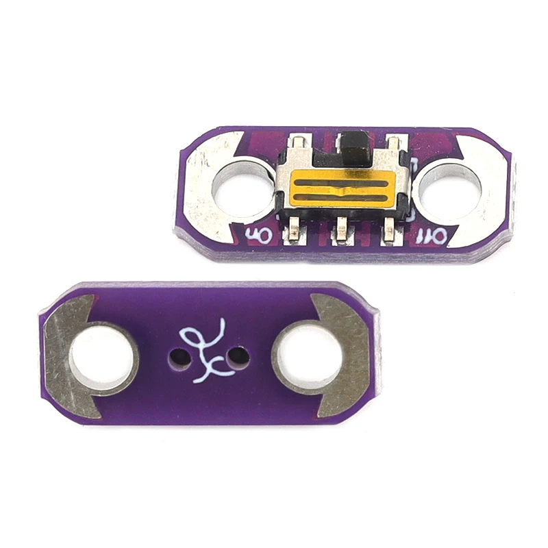 5/25/50Pcs LilyPad AYZ0202 Slide Toggle Switch Lotus‑Leaf Sensor Switch Module For Wearable Textile Electronic DIY
