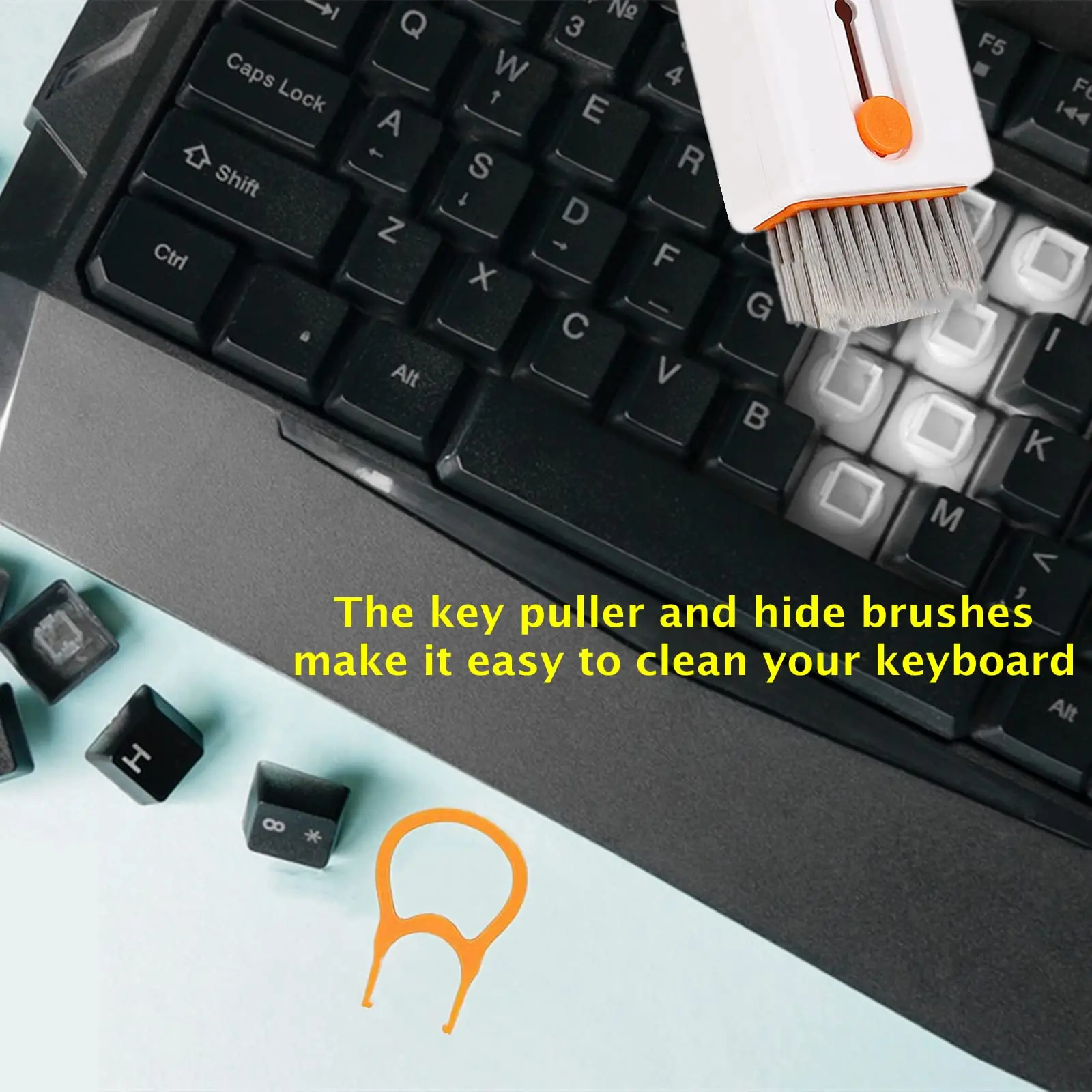 11 in 1 Electronics Cleaner Kit Laptop Screen Keyboard Cleaner Kit Multi-Function Cleaning Kit for Phone/Earbuds/Camera Lens