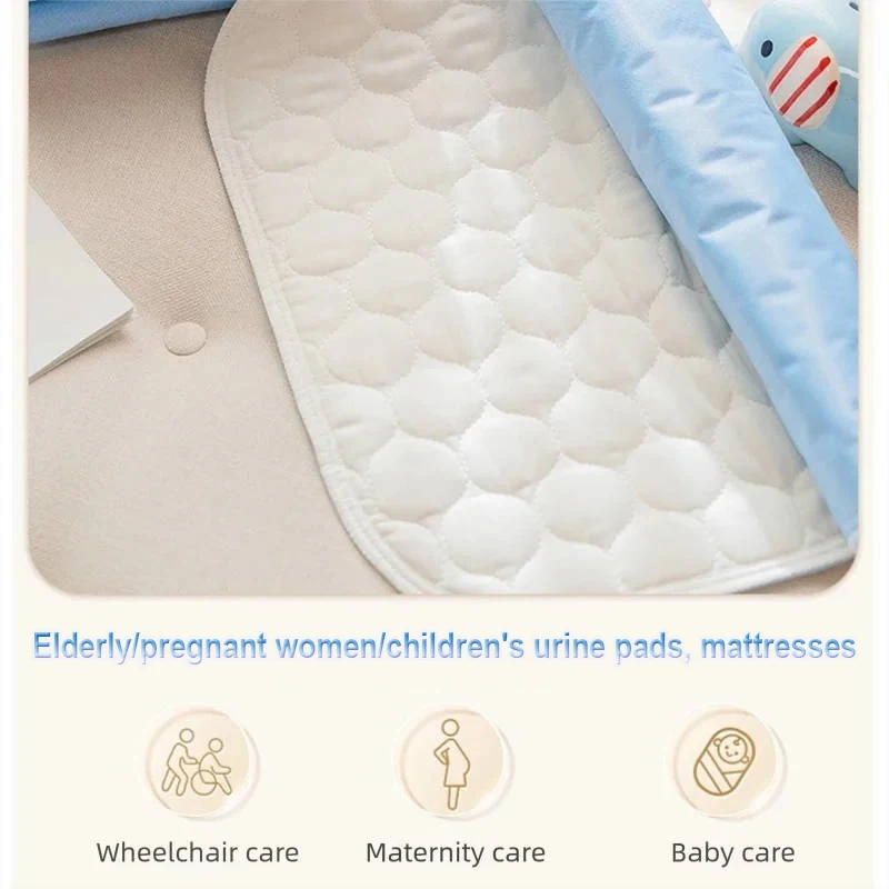 

Universal Washable Urine Isolation Pad - 4-Layer Thickened Waterproof Leak-Proof Anti-Slip, Suitable for Children/Adults/Pregnant Women